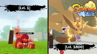 [BOSS GLITCH] How To Level Up Fast Your*TAILED BEAST* | Best Method - Shindo Life Roblox