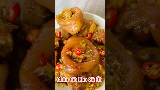 Chân Giò Kho Sả Ớt #huongviviet #nauan #monngonmoingay