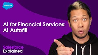 How to Use AI and Financial Services Cloud To Autofill Responses in Real-Time | Salesforce Explained