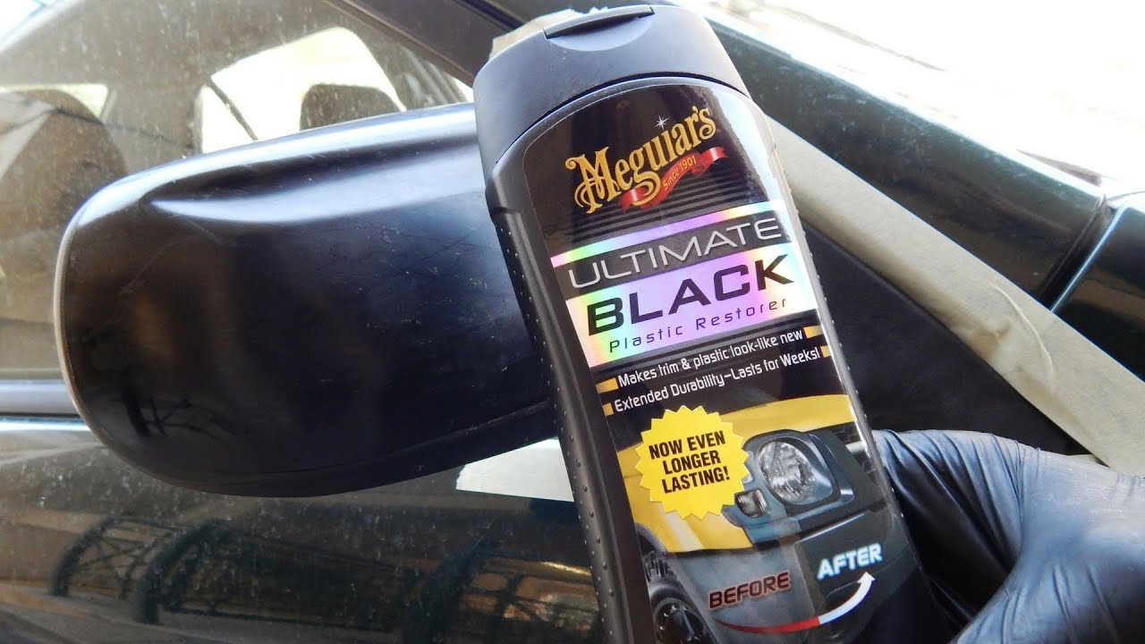 Meguiar΄s Ultimate Black Plastic Restorer-Restore And Fix Faded Plastic ...