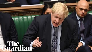 'I will not negotiate delay with EU': Boris Johnson tells furious MPs