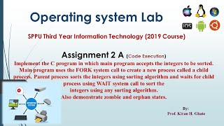 OSL Practical 2A: Operating system practical| fork() | wait() | execve()| unix system call practical