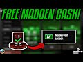 HOW TO GET FREE MADDEN CASH! BEST METHODS! Madden Mobile 25