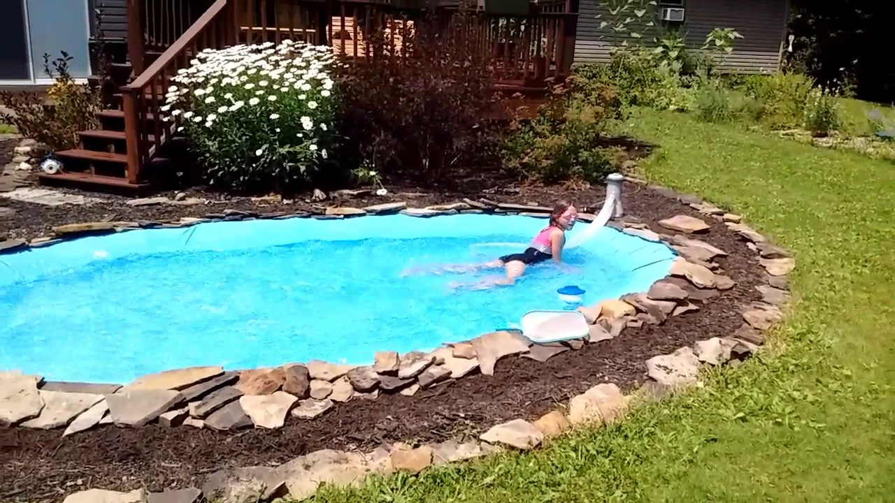 Homemade Pool Youtube