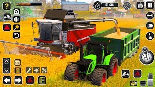 Tractor Driving Farming Simulator !!Harvester Tractor Farming Simulator Game