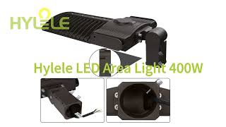 Hylele Led Area Light Parking Lot Light 400W