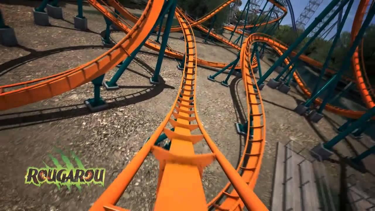 POV: Cedar Point Rougarou Animation - YouTube