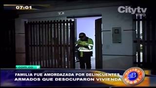 Arriba Bogotá: Familia fue amordazada por delincuentes armados que desocuparon vivienda