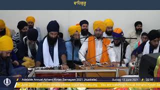 Annual Adelaide Akhand Kirtan Samagam 2021  Rainsabai