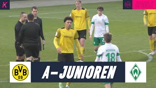 Strafstoß bringt BVB-Nachwuchs gegen Werder auf Kurs | Borussia Dortmund U19 - SV Werder Bremen U19