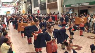 芸術学園幼稚園　～2012高知よさこい祭り・本祭２日目(帯屋町演舞場)