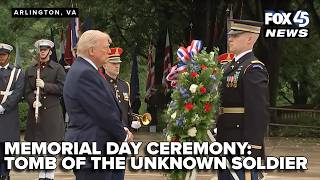 Memorial Day Ceremony at Tomb of the Unknown Soldier