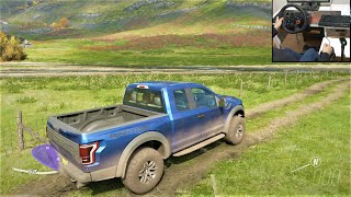 Ford Raptor F-150 | Forza Horizon 4 | Con Volante Logitech G29 + Palanca De Cambios | Gameplay