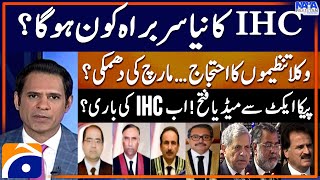 New Chief Justice of IHC? - Lawyer's Protest Announced - \