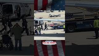 Honoring a Fallen Hero: Emotional O'Hare Airport Tribute 🇺🇸✨