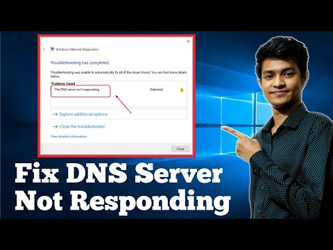 How to troubleshoot a DNS server issue in Netgear?