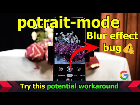 How to adjust portrait blur on Pixel devices running Android 14
