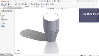 【SOLIDWORKS チュートリアル】パターン フィーチャーサンプル部品の作成