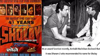 Sholay Trivia and Behind the scene pics