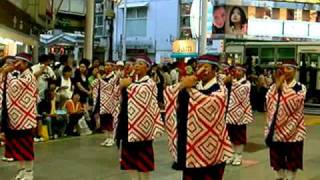 とらっく　第５７回高知よさこい祭り ・全国大会　帯屋町にて