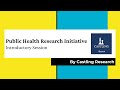 Public Health Studies | Dr. S. M. Nasrullah and Dr. Tanjamul Refat | Castling Research