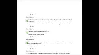 [NGN] NURS-6512N MIDTERM EXAM ADVANCED HEALTH ASSESSMENT, WALDEN UNIVERSITY (GRADED A+)