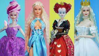 Stunning Makeover Transformation of Barbie ~ Barbie Hairstyles and Dress ~ Wig, Dress, Faceup & More