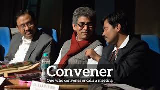 How Does Convener Look? | How to Say Convener in English? | What is Convener?