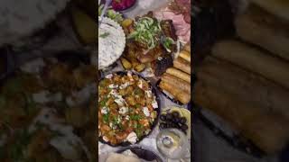 Шикарный💯 новогодний стол💣#video #shortvideo#foodie #