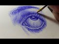 eye sketch with pen #shorts