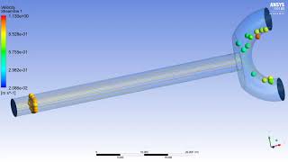 Fluid Flow Simulation In Branch Pipe ||Brach Pipe Flow ||  Ansys Fluent || Flow Analysis ||