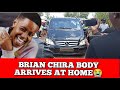 BRIAN CHIRA BODY ARRIVES AT HOME GITHUNGURI..... THOUSANDS AND THOUSANDS OF PEOPLE ATTEND BURIAL