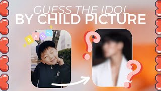 GUESS THE KPOP IDOL BY CHILD PICTURE - Kpop game