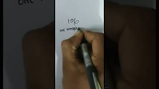 how to write number 196 (Day-196)(16-07-22) #shorts