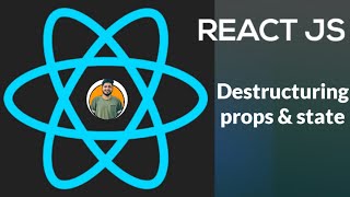 ReactJS Tutorial - 5 - Destructuring props and state | React js | Javascript | hindi tutorial 2021