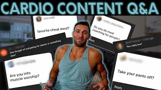 Am I Natty? Only Fans?  Favorite Recipes and MORE // Cardio Content Q&A!