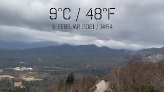 Sobota, 6. februar 2021 @14:54 / 9C (48F) / Oblačno