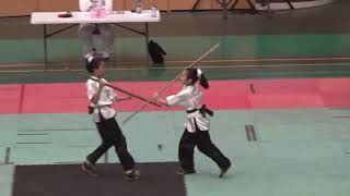 108年國武術全國聯賽 國小女子雙人器械 孫蓉蓉+陳芸耘 1080428