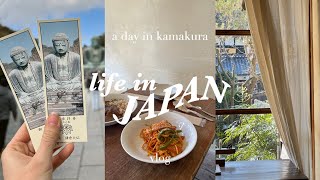 vlog / spending a day in kamakura & going to a cozy cafe