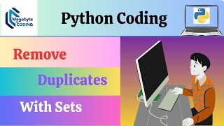 Remove Duplicates with Sets in Python #Python #Sets #CleanCode #DataCleaning #LearnToCode #PythonTip