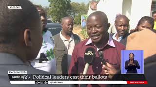 2024 Elections | Political leaders cast their ballots