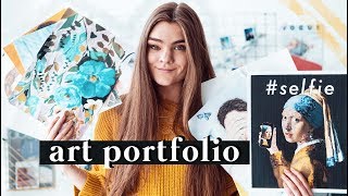 ART PORTFOLIO - Meine Kunstmappe 2018 // I'mJette