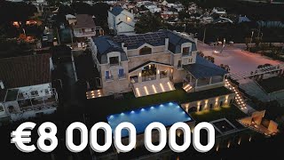 Luxury 2000 sq m. Mansion Tour in Barcelona with Lamborghini Drop