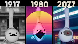 Otamatone but in different years
