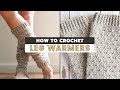 How To Crochet Leg Warmers | Free Crochet Pattern Tutorial