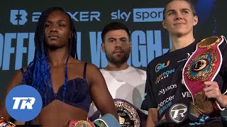 A Fierce Faceoff From Shields \u0026 Marshall After Making Weight | Undisputed Fight Official Sat ESPN+