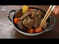 소갈비찜 이제 쉽게 만들어요 양념la갈비 응용요리 정말 쉽고 맛있어요 ^^ beef rib stew