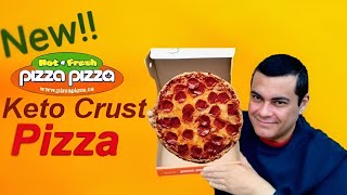 NEW!! PIZZA PIZZA KETO CRUST PIZZA