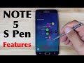 Galaxy Note 5 S Pen Features and Review!