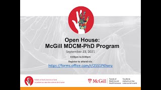 Open House: McGill MDCM-PhD Program